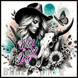 Wild And Free 20 OZ Sublimation Wrap
