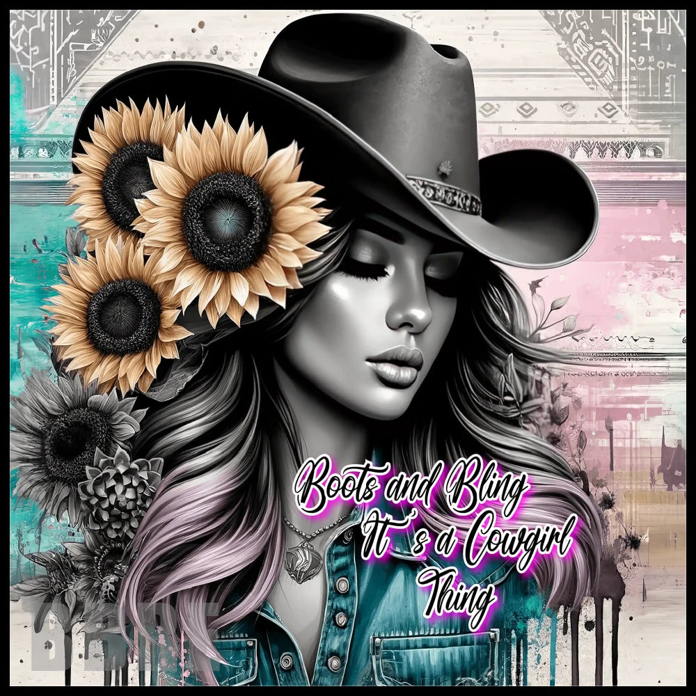 Cowgirl Vibes 20 OZ Sublimation Wrap