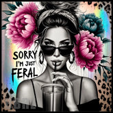 Feral Beauty 20 OZ Sublimation Wrap
