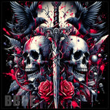 Gothic Skull 20 OZ Sublimation Wrap