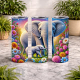 Elephant Family 20 OZ Wrap Mockup