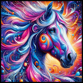 Colorful Horse 20 OZ Sublimation Wrap