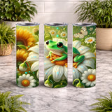 Frog Blossom 20 OZ Wrap Mockup