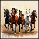 Galloping Horses 20 OZ Sublimation Wrap