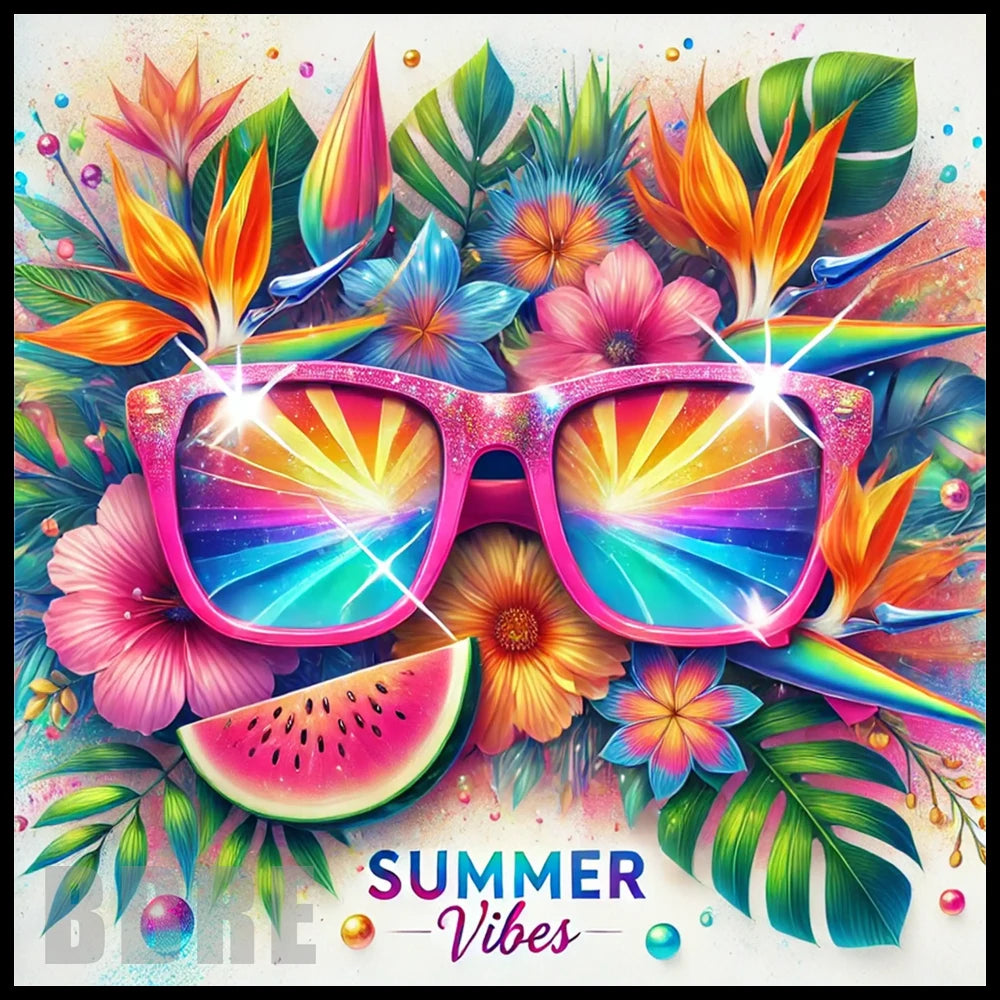 Summer Vibes 20 OZ Sublimation Wrap