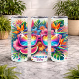 Summer Vibes 20 OZ Wrap Mockup