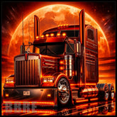 Red Truck 2 20 OZ Sublimation Wrap