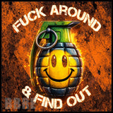 Smiley Grenade 20 OZ Sublimation Wrap