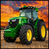 Tractor Sunset 20 OZ Sublimation Wrap