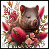 Wombat Blossom 20 OZ Sublimation Wrap