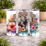 Elephant Mandala 2 20 OZ Wrap Mockup