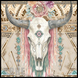 Floral Skull 3 20 OZ Sublimation Wrap