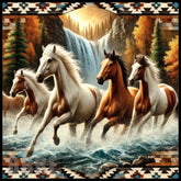 Majestic Horses 20 OZ Sublimation Wrap