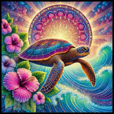 Turtle Mandala 20 OZ Sublimation Wrap