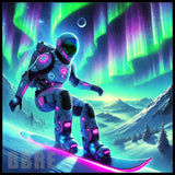 Cosmic Snowboarder 20 OZ Sublimation Wrap