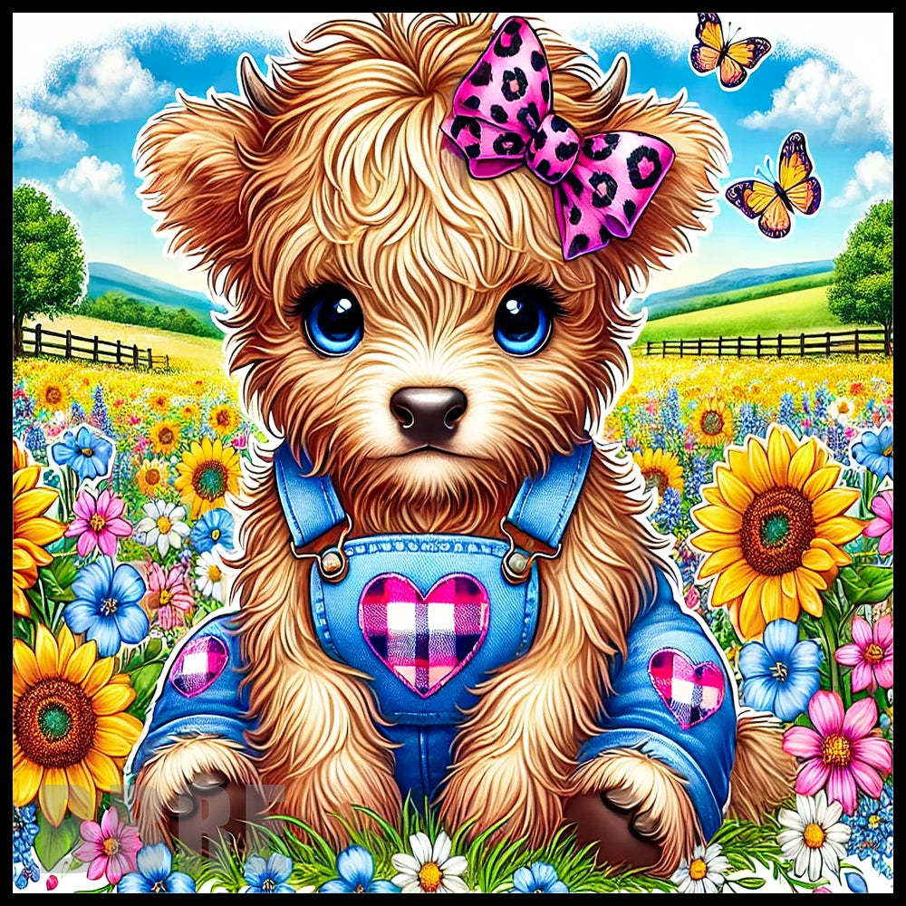 Fluffy Puppy 20 OZ Sublimation Wrap