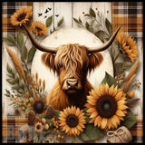 Highland Cow 20 OZ Sublimation Wrap