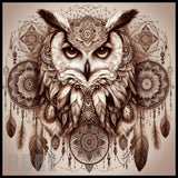 Owl Mandala 20 OZ Sublimation Wrap