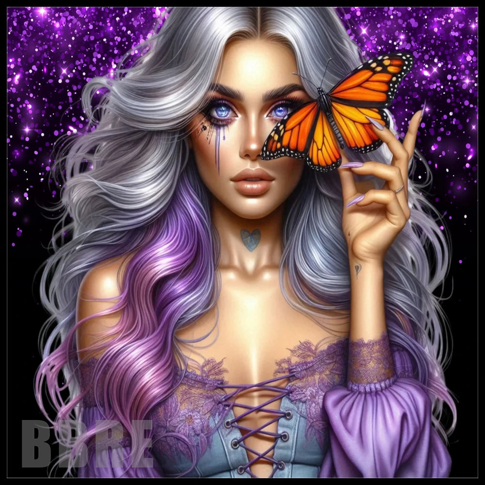 Butterfly Beauty 6 20 OZ Sublimation Wrap