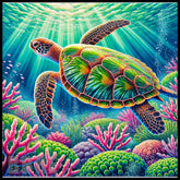 Turtle Paradise 20 OZ Sublimation Wrap