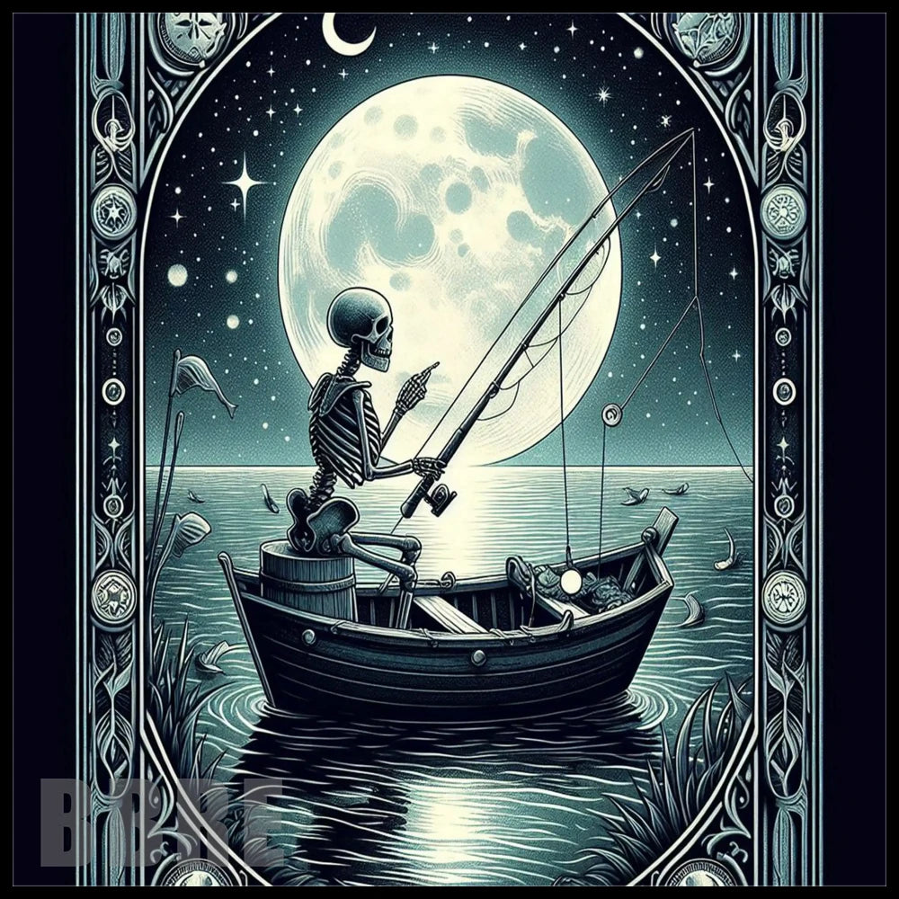 Moonlit Fishing 20 OZ Sublimation Wrap