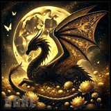 Golden Dragon 20 OZ Sublimation Wrap