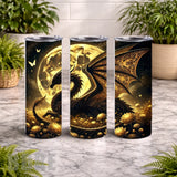 Golden Dragon 20 OZ Wrap Mockup