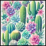Cactus Garden 2 20 OZ Sublimation Wrap