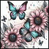 Butterfly Bloom 2 20 OZ Sublimation Wrap