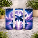 Whale Dance 20 OZ Wrap Mockup