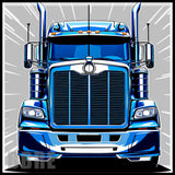 Blue Truck 20 OZ Sublimation Wrap