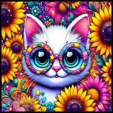 Colorful Cat 20 OZ Sublimation Wrap