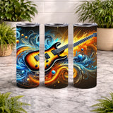 Electric Guitar 2 20 OZ Wrap Mockup