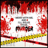 Crime Scene 20 OZ Sublimation Wrap