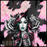 Floral Beauty 7 20 OZ Sublimation Wrap