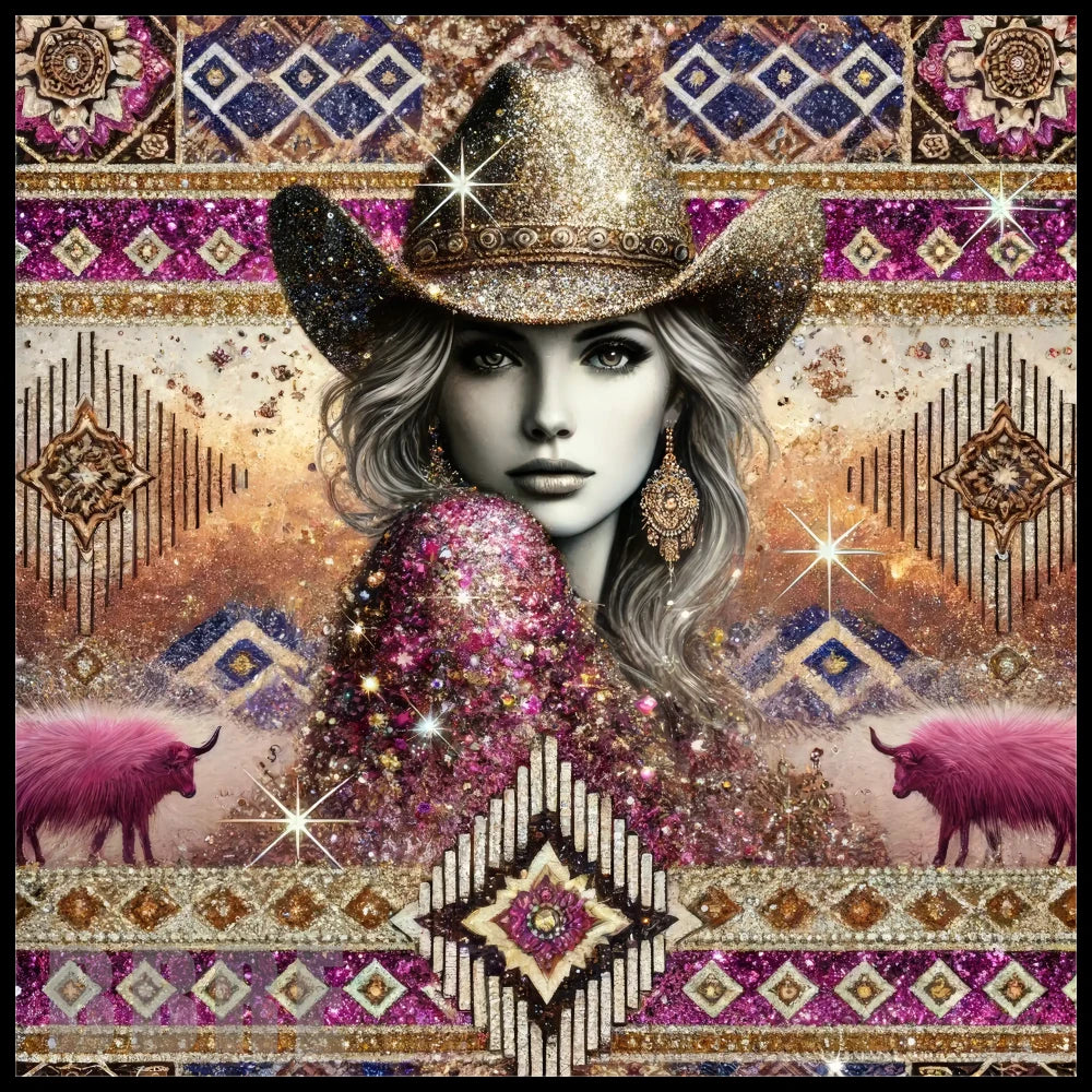 Cowgirl Glam 20 OZ Sublimation Wrap