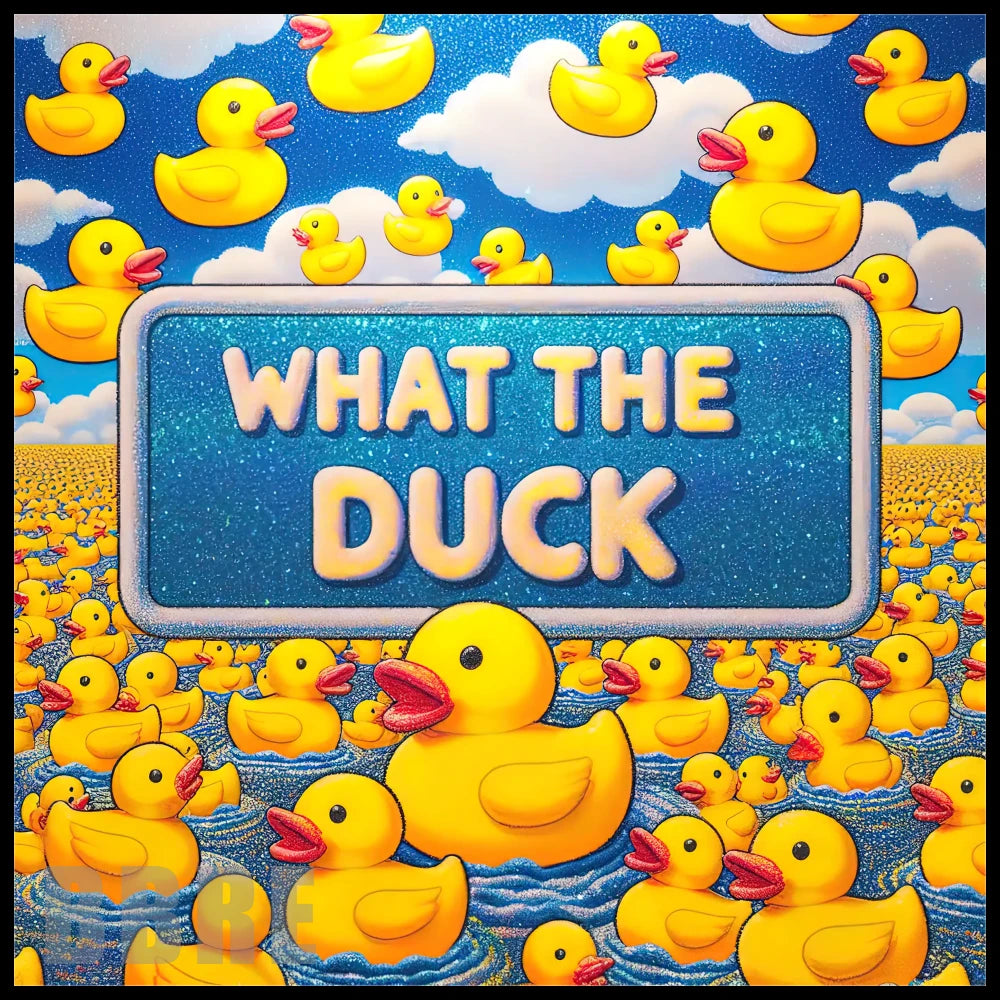 What The Duck 20 OZ Sublimation Wrap