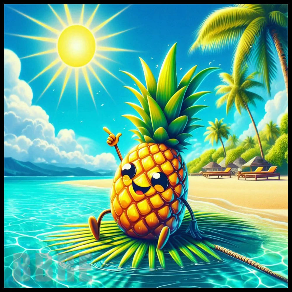 Pineapple Paradise 20 OZ Sublimation Wrap