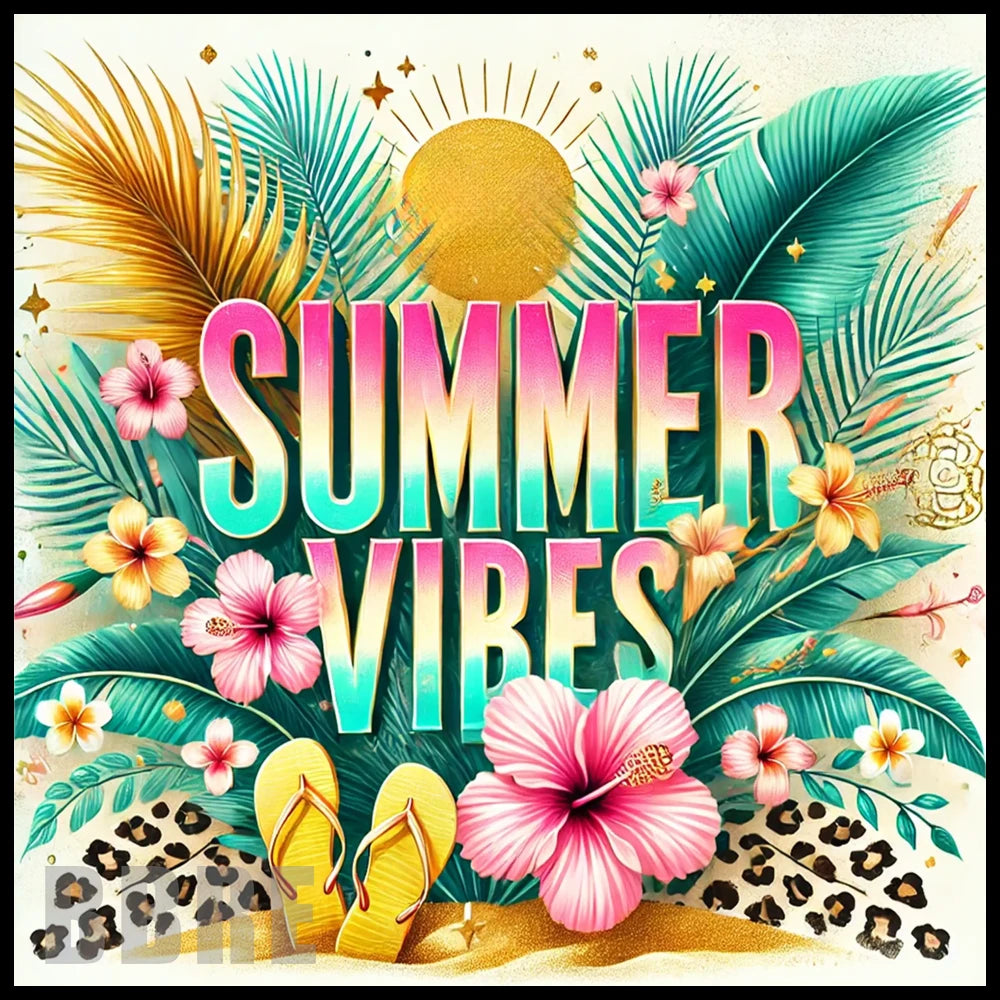 Summer Vibes 4 20 OZ Sublimation Wrap