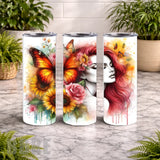 Butterfly Blossom 2 20 OZ Wrap Mockup