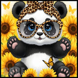 Panda Sunflowers 20 OZ Sublimation Wrap