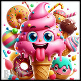 Sweet Treats 20 OZ Sublimation Wrap