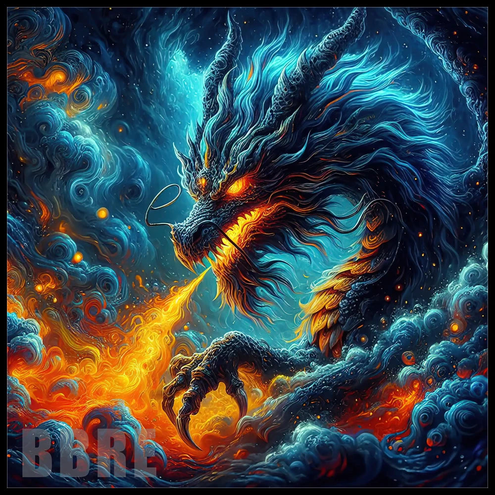 Fiery Dragon 2 20 OZ Sublimation Wrap