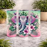 Elephant Blossom 2 20 OZ Wrap Mockup