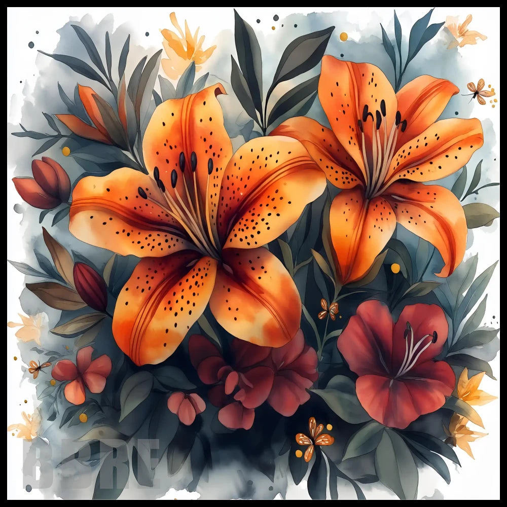 Floral Elegance 20 OZ Sublimation Wrap