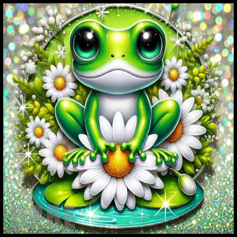 Frog Blossom 4 20 OZ Sublimation Wrap