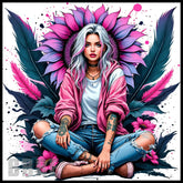 Floral Goddess 4 20 OZ Sublimation Wrap