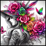 Floral Elegance 5 20 OZ Sublimation Wrap