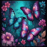Butterfly Bloom 4 20 OZ Sublimation Wrap