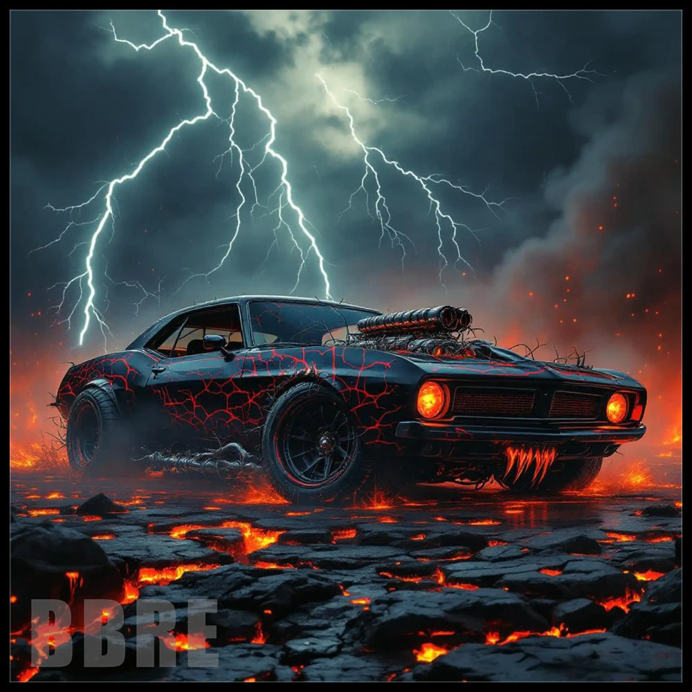 Lava Car 20 OZ Sublimation Wrap